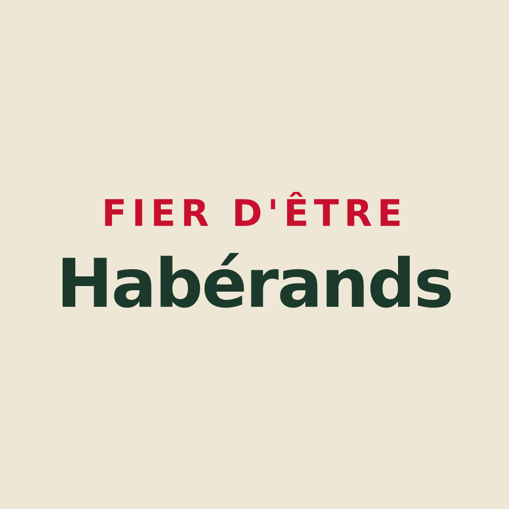 Tote bag « Fier d'être Habérands » — design pour Habère-Lullin