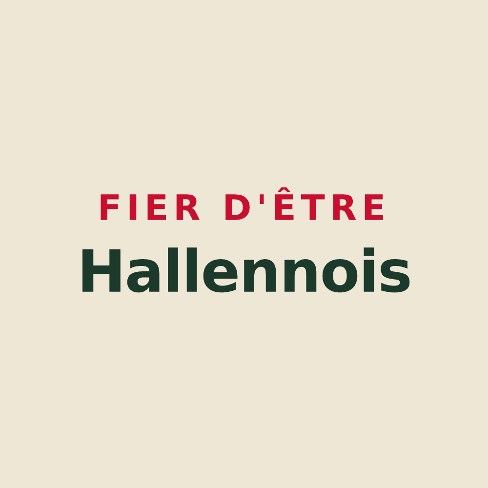 Tote bag « Fier d'être Hallennois » — design pour Hallennes-lez-Haubourdin