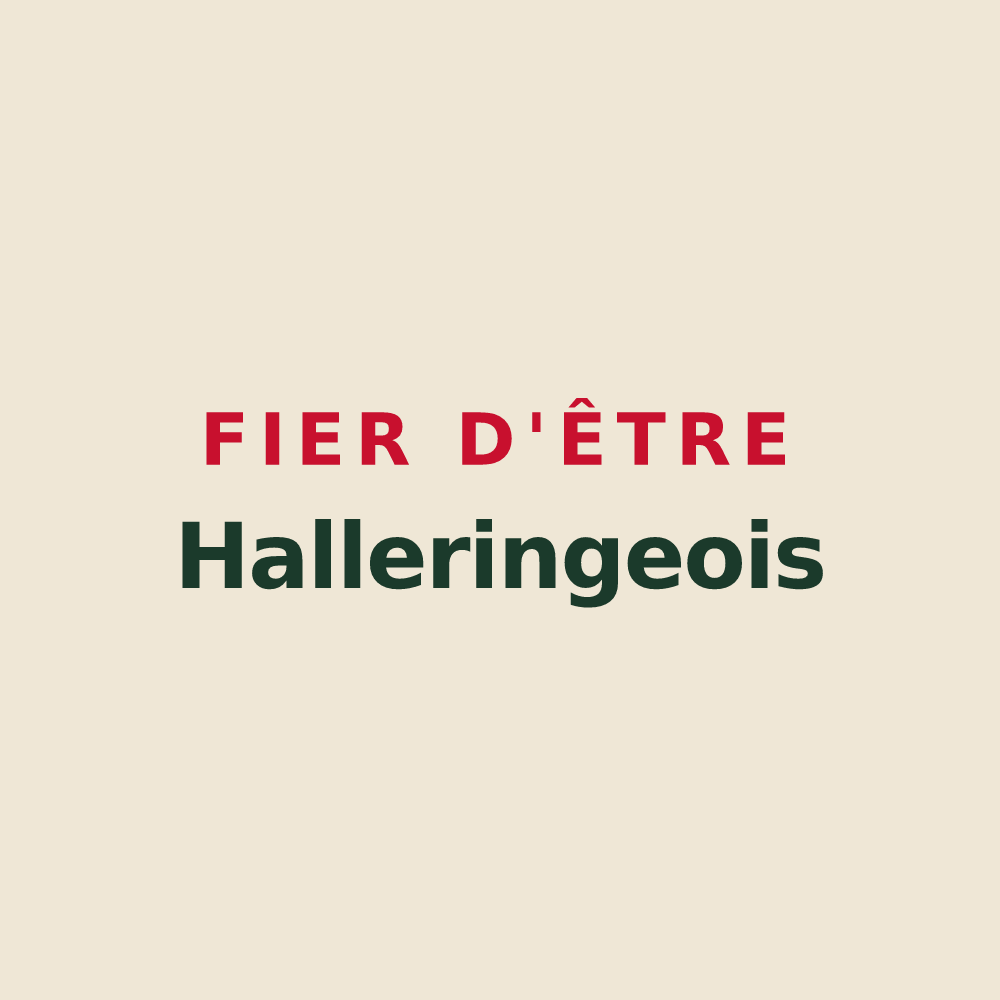 Tote bag « Fier d'être Halleringeois » — design pour Hallering