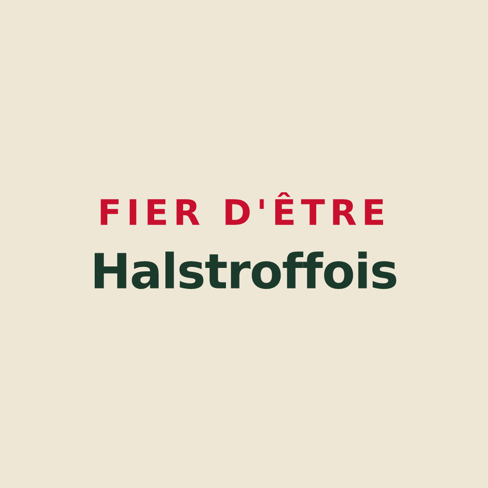Tote bag « Fier d'être Halstroffois » — design pour Halstroff