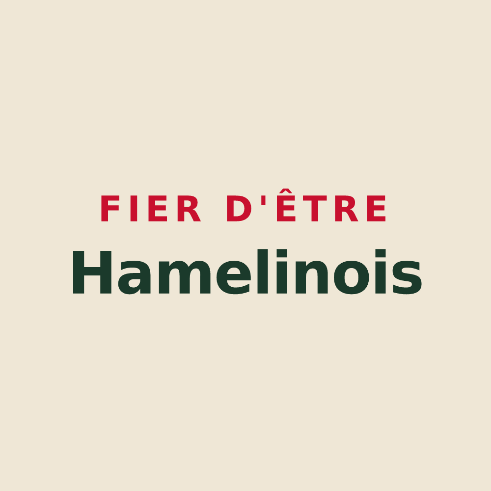 Tote bag « Fier d'être Hamelinois » — design pour Hamelin