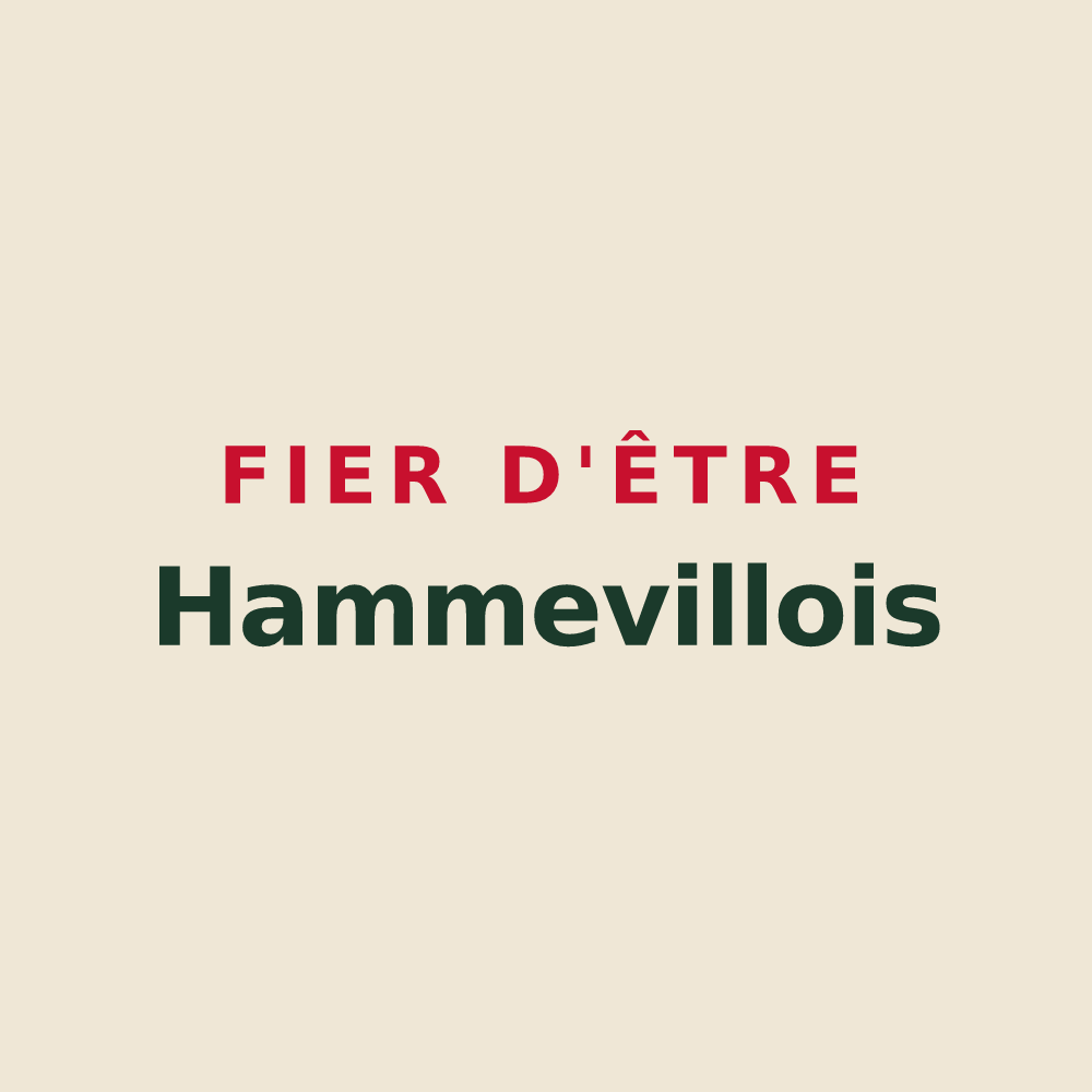Tote bag « Fier d'être Hammevillois » — design pour Hammeville