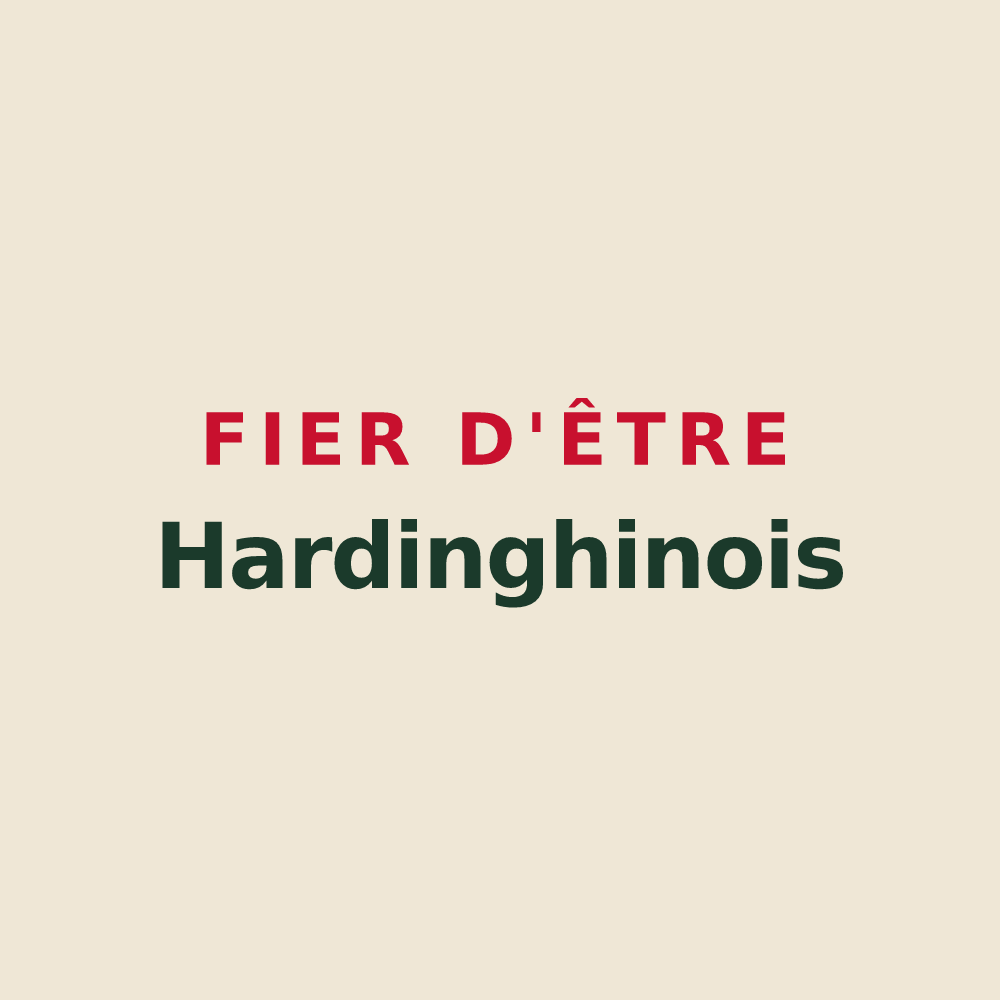 Tote bag « Fier d'être Hardinghinois » — design pour Hardinghen
