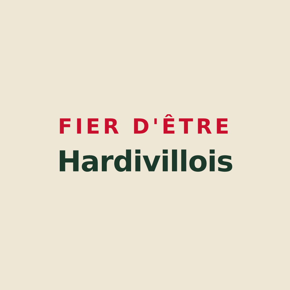 Tote bag « Fier d'être Hardivillois » — design pour Hardivillers