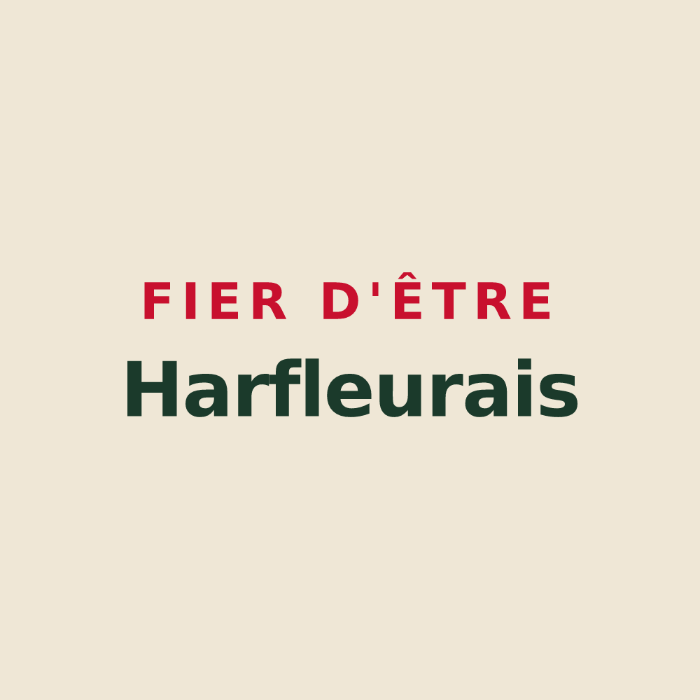 Tote bag « Fier d'être Harfleurais » — design pour Harfleur
