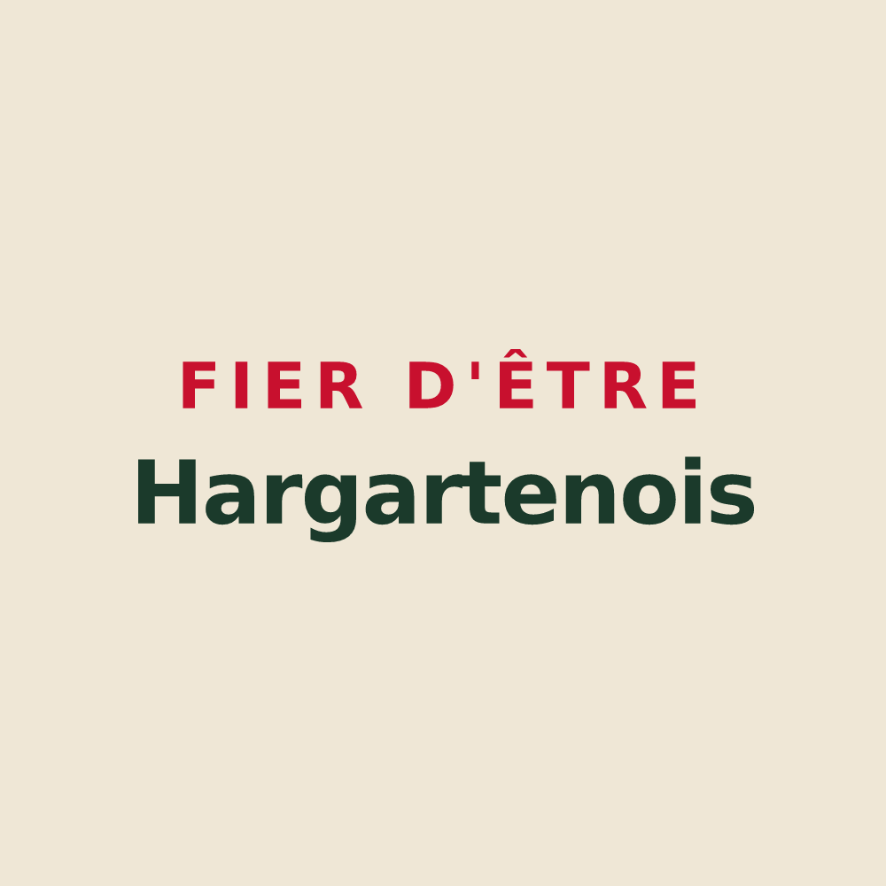 Tote bag « Fier d'être Hargartenois » — design pour Hargarten-aux-Mines