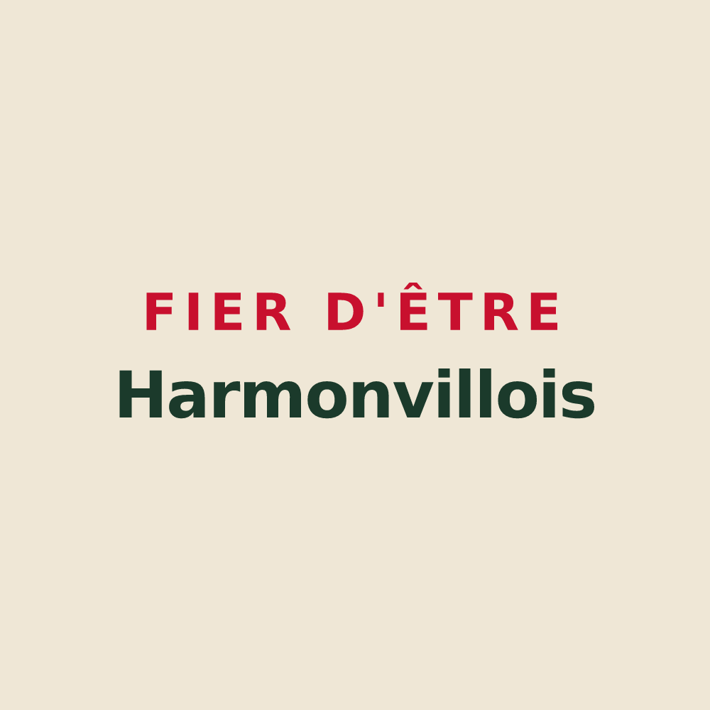 Tote bag « Fier d'être Harmonvillois » — design pour Harmonville