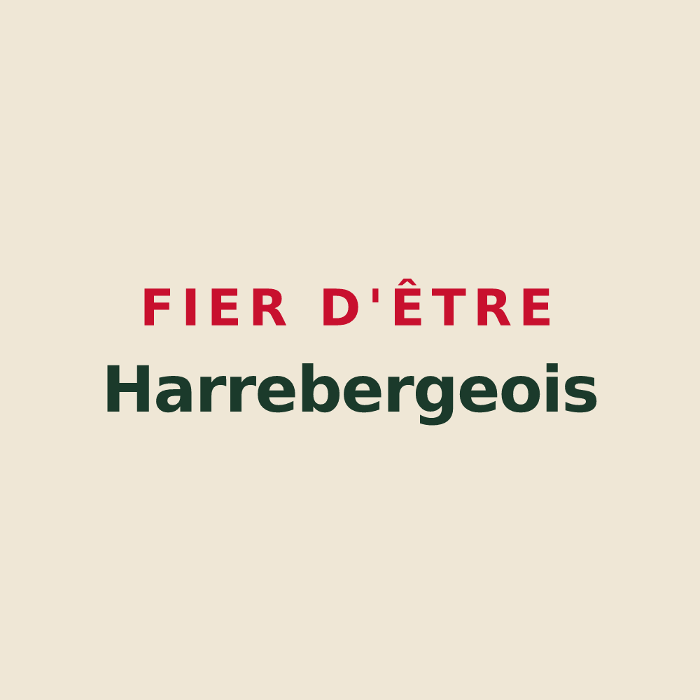 Tote bag « Fier d'être Harrebergeois » — design pour Harreberg