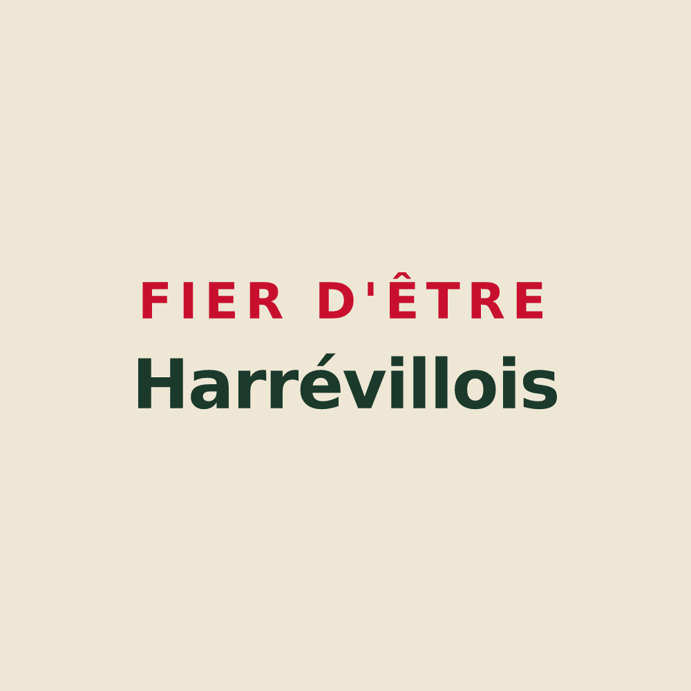 Tote bag « Fier d'être Harrévillois » — design pour Harréville-les-Chanteurs