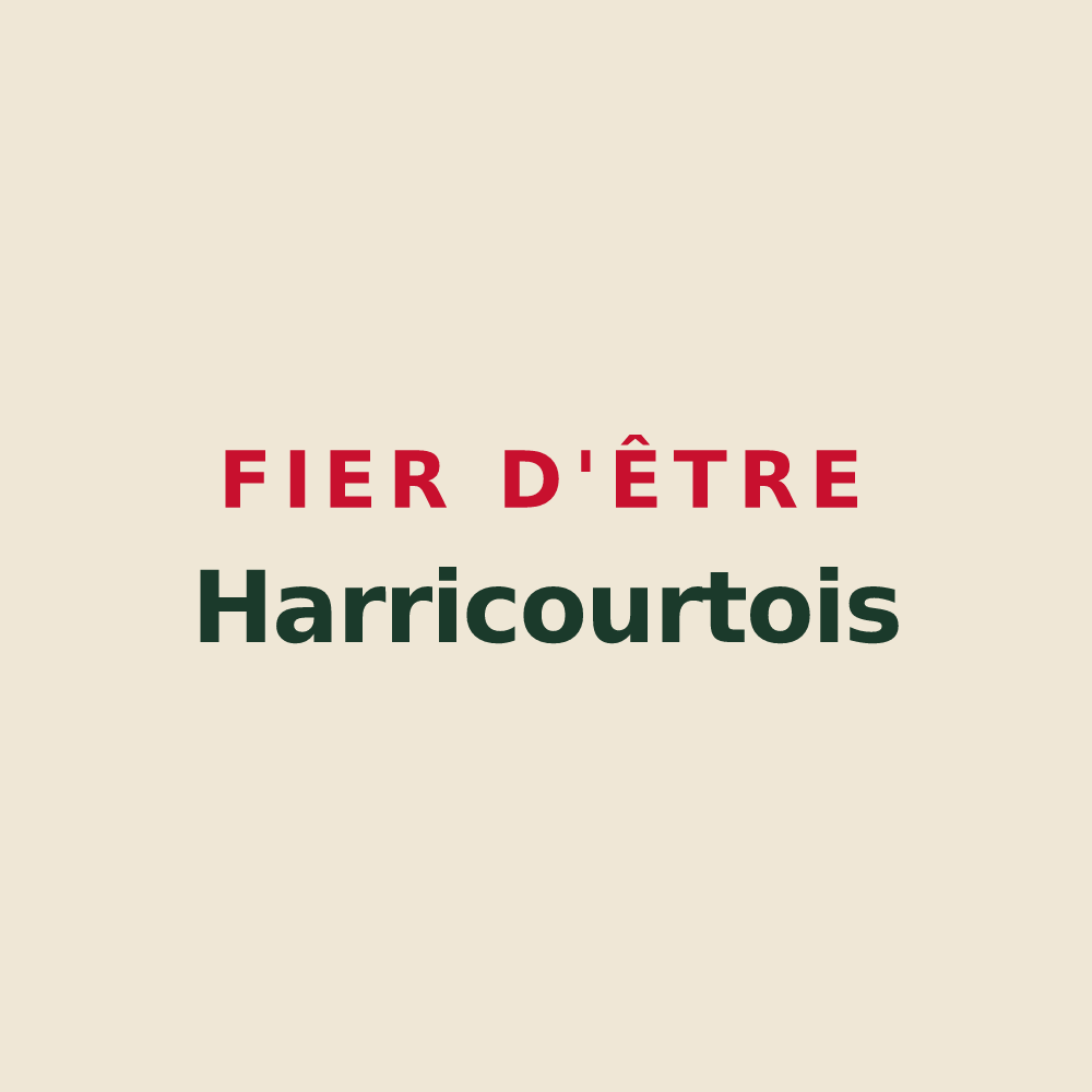 Tote bag « Fier d'être Harricourtois » — design pour Harricourt