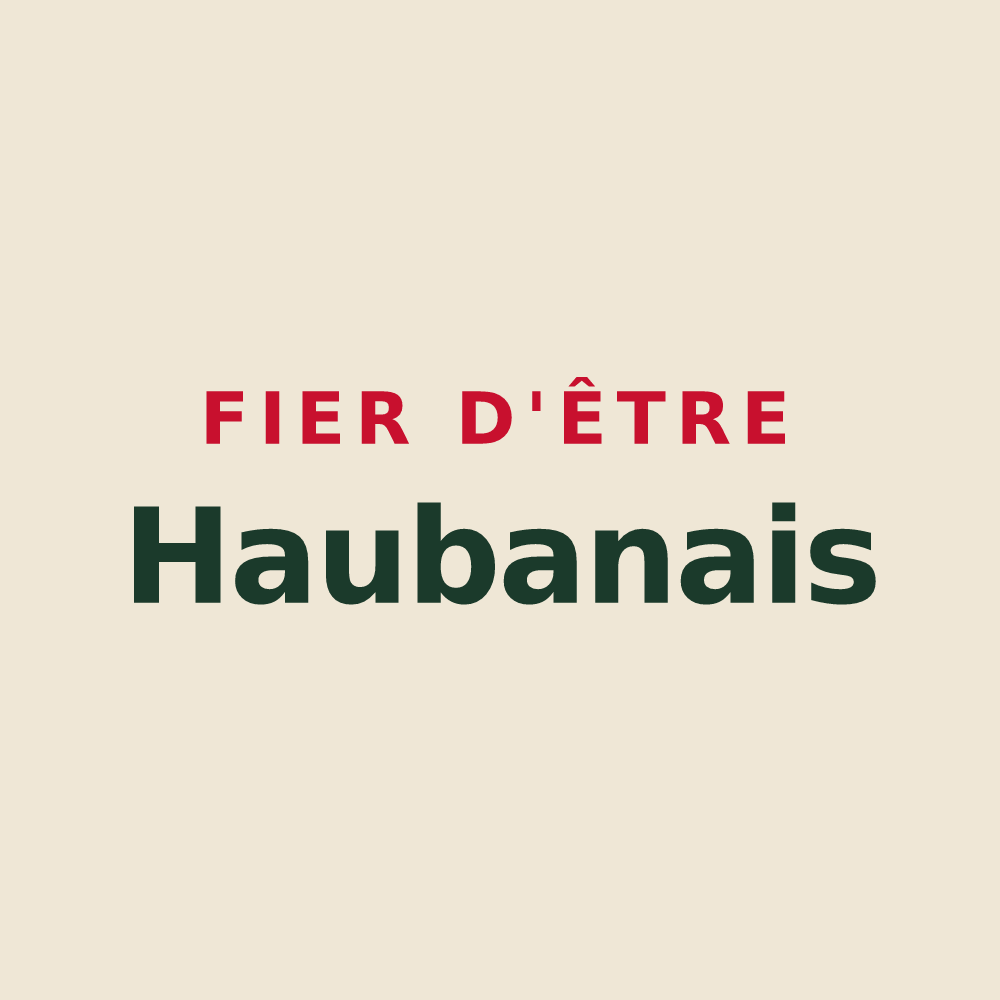 Tote bag « Fier d'être Haubanais » — design pour Hauban