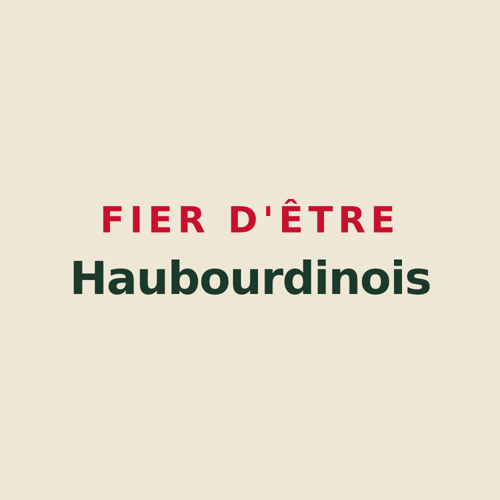 Tote bag « Fier d'être Haubourdinois » — design pour Haubourdin