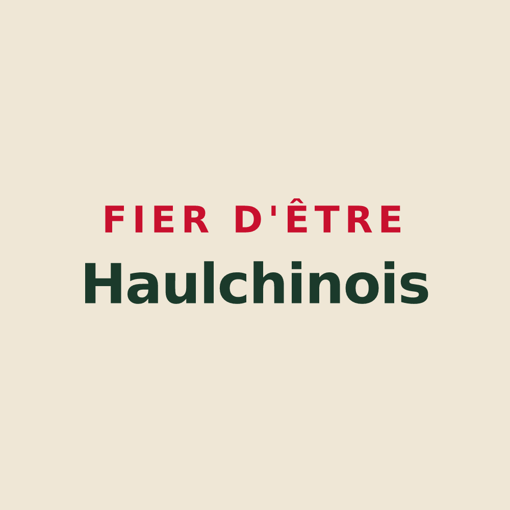 Tote bag « Fier d'être Haulchinois » — design pour Haulchin