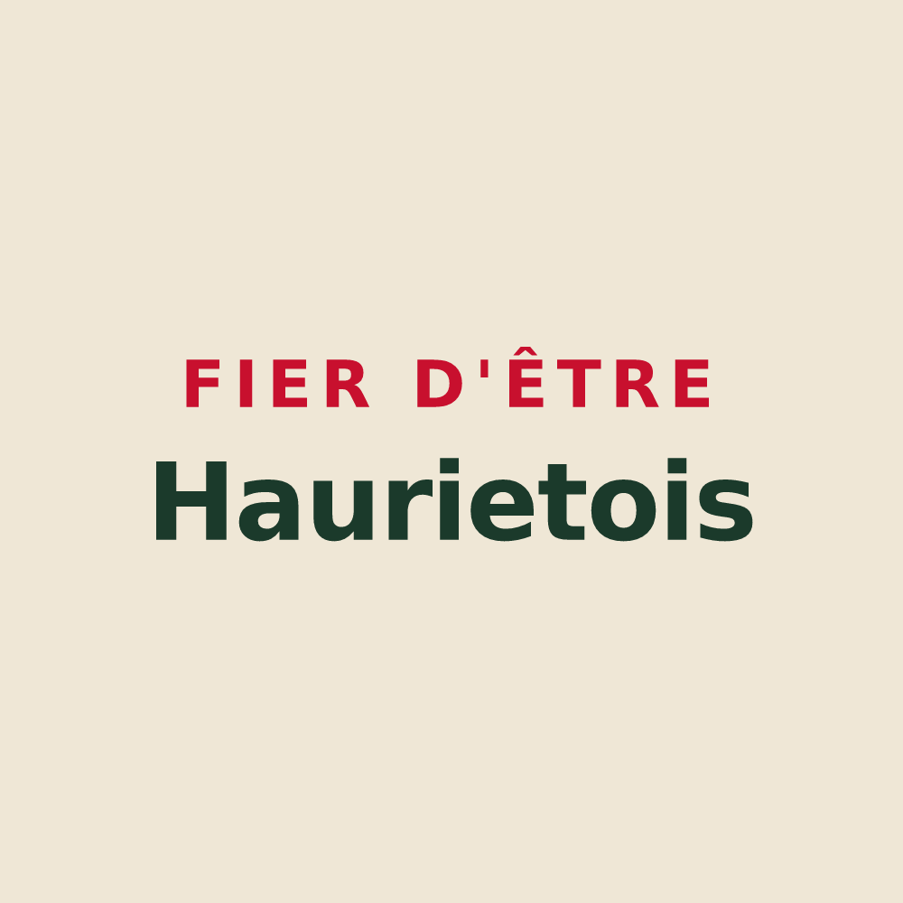 Tote bag « Fier d'être Haurietois » — design pour Hauriet