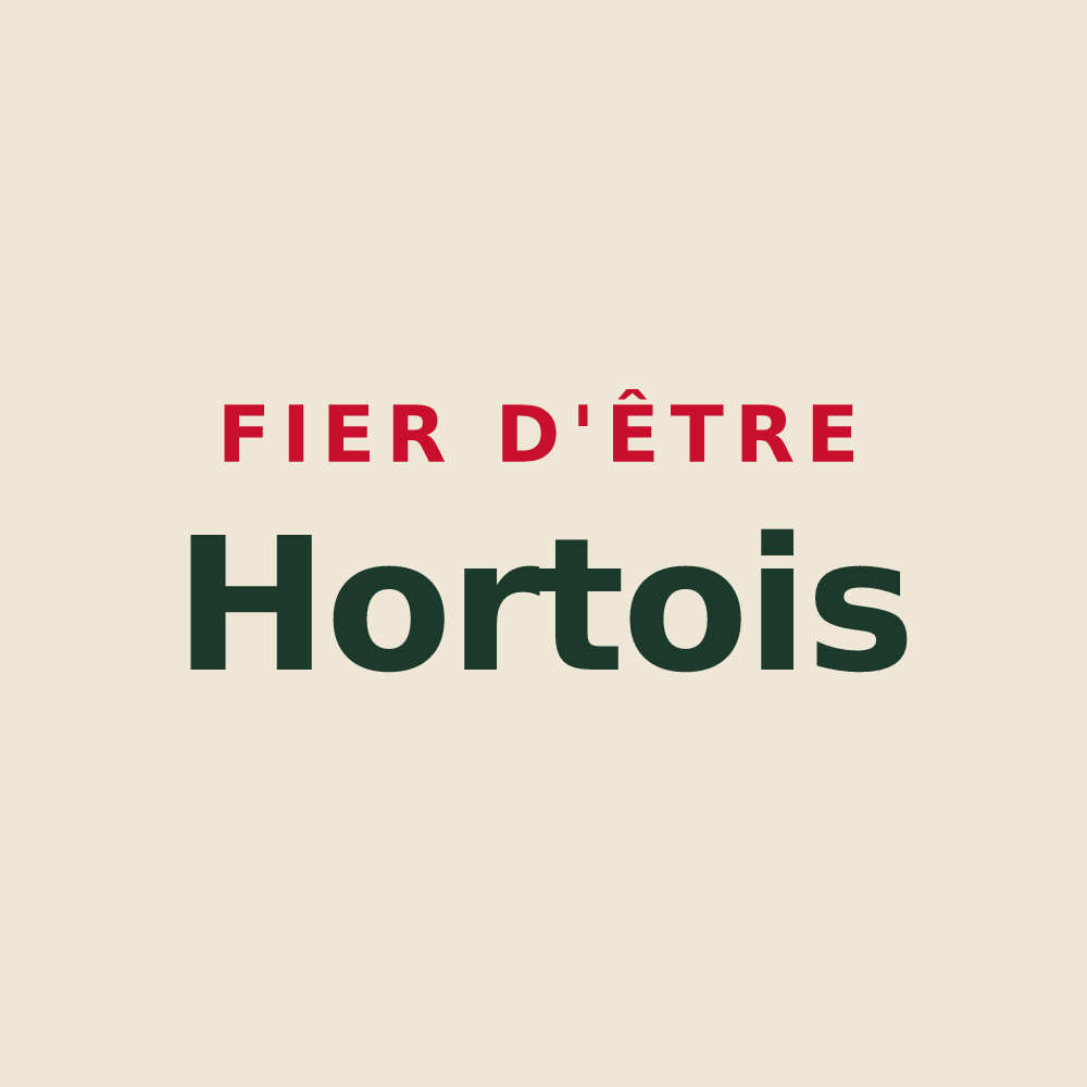 Tote bag « Fier d'être Hortois » — design pour Haute-Amance