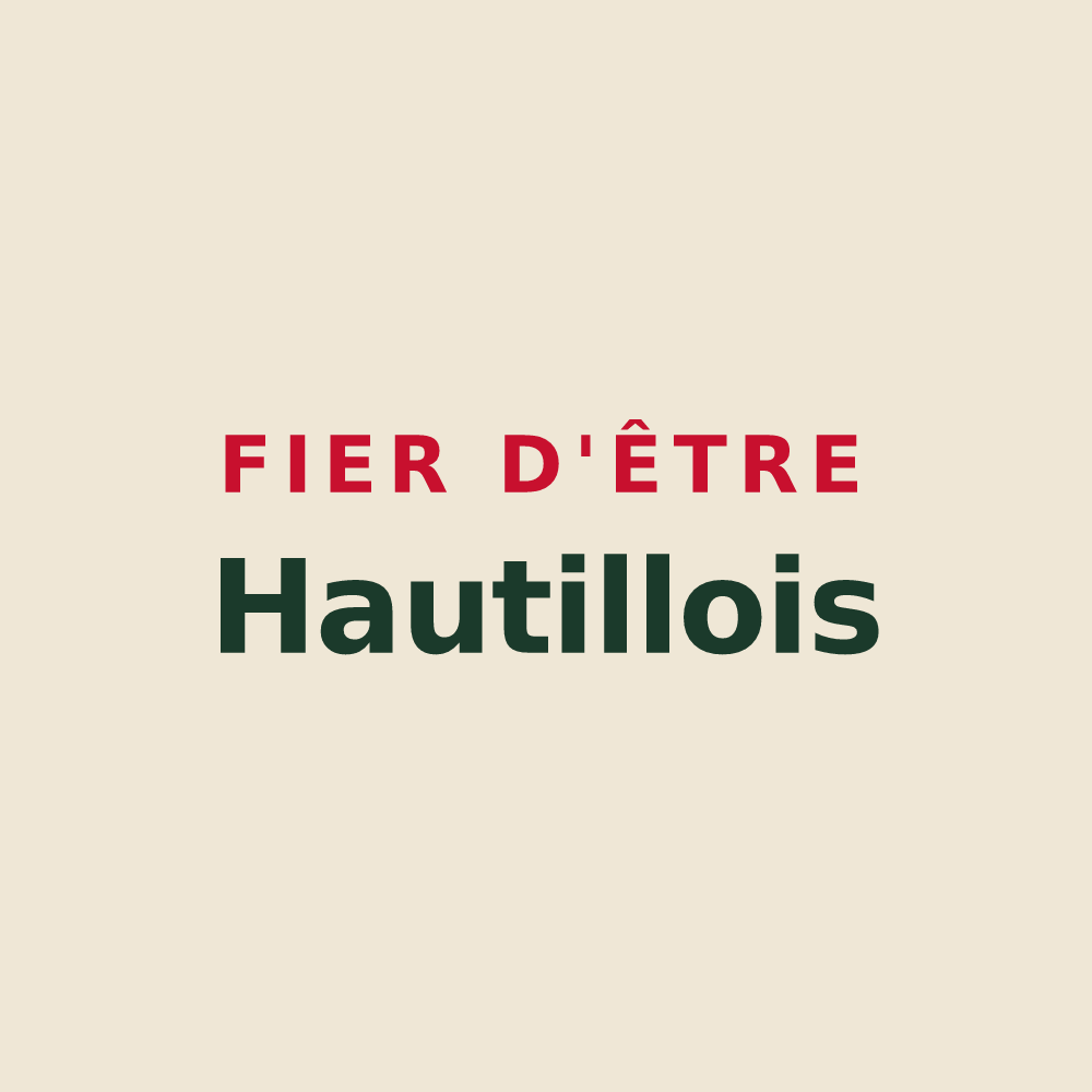 Tote bag « Fier d'être Hautillois » — design pour Haute-Isle