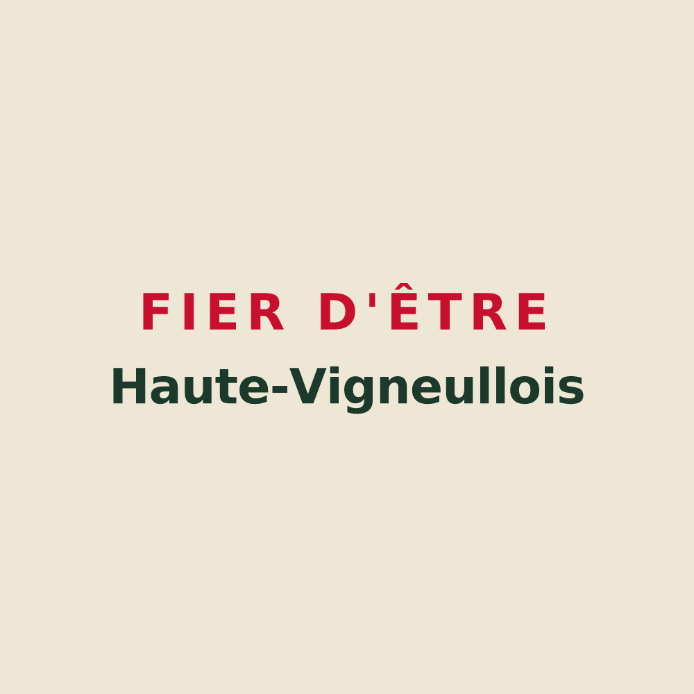 Tote bag « Fier d'être Haute-Vigneullois » — design pour Haute-Vigneulles