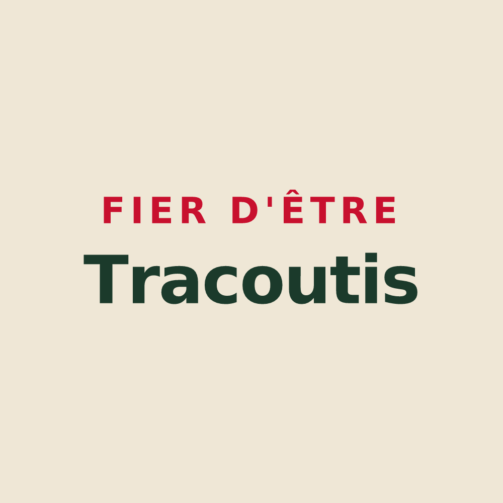 Tote bag « Fier d'être Tracoutis » — design pour Hautecour