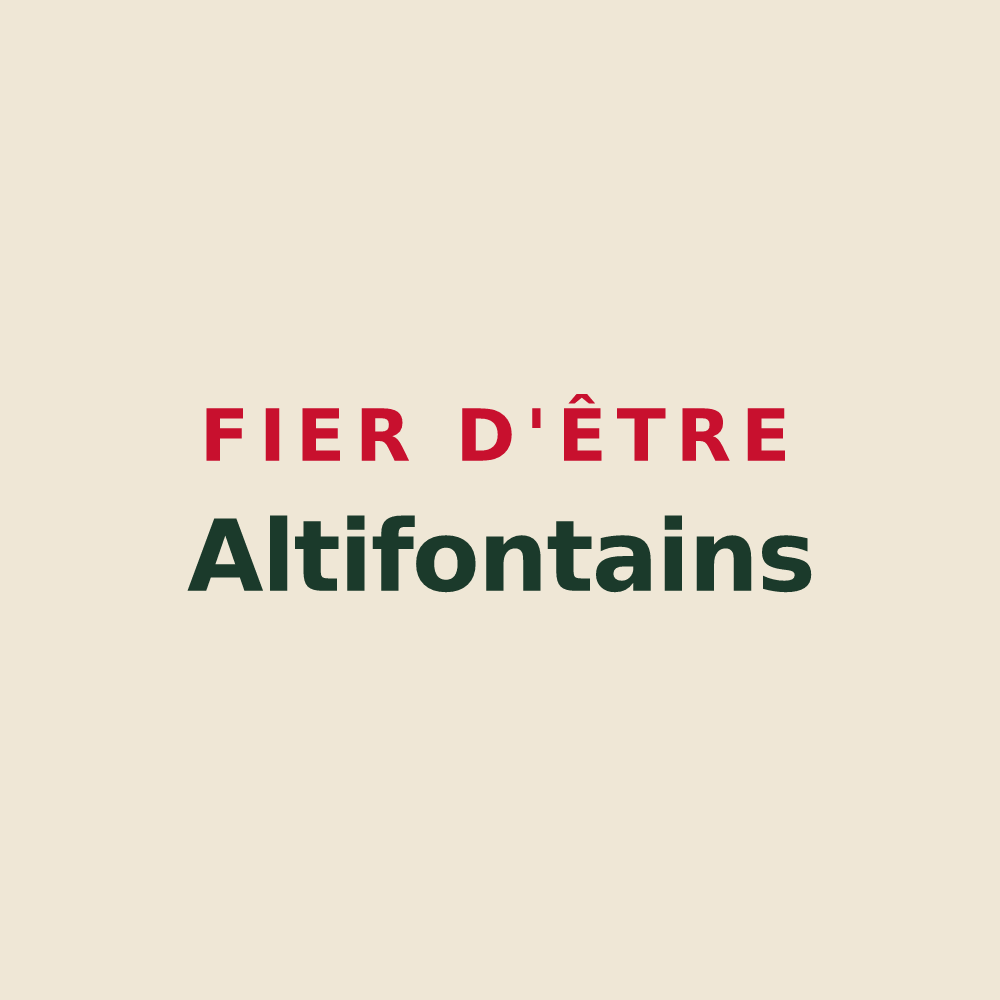 Tote bag « Fier d'être Altifontains » — design pour Hautefontaine