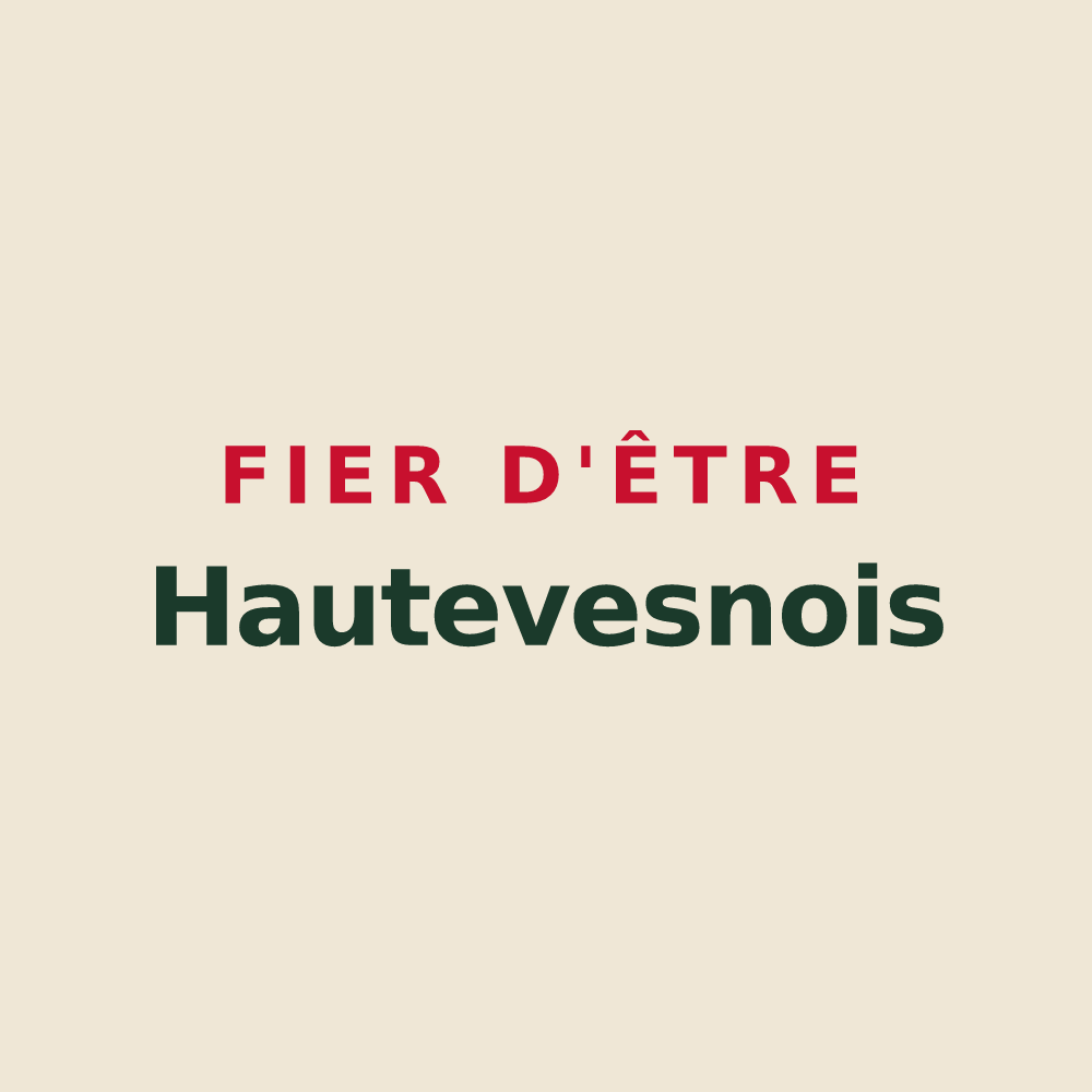 Tote bag « Fier d'être Hautevesnois » — design pour Hautevesnes