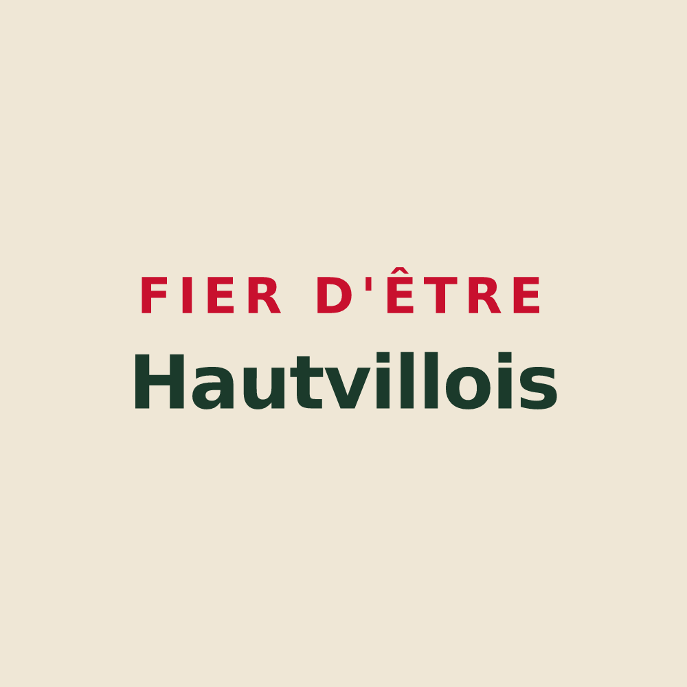 Tote bag « Fier d'être Hautvillois » — design pour Hautvillers-Ouville