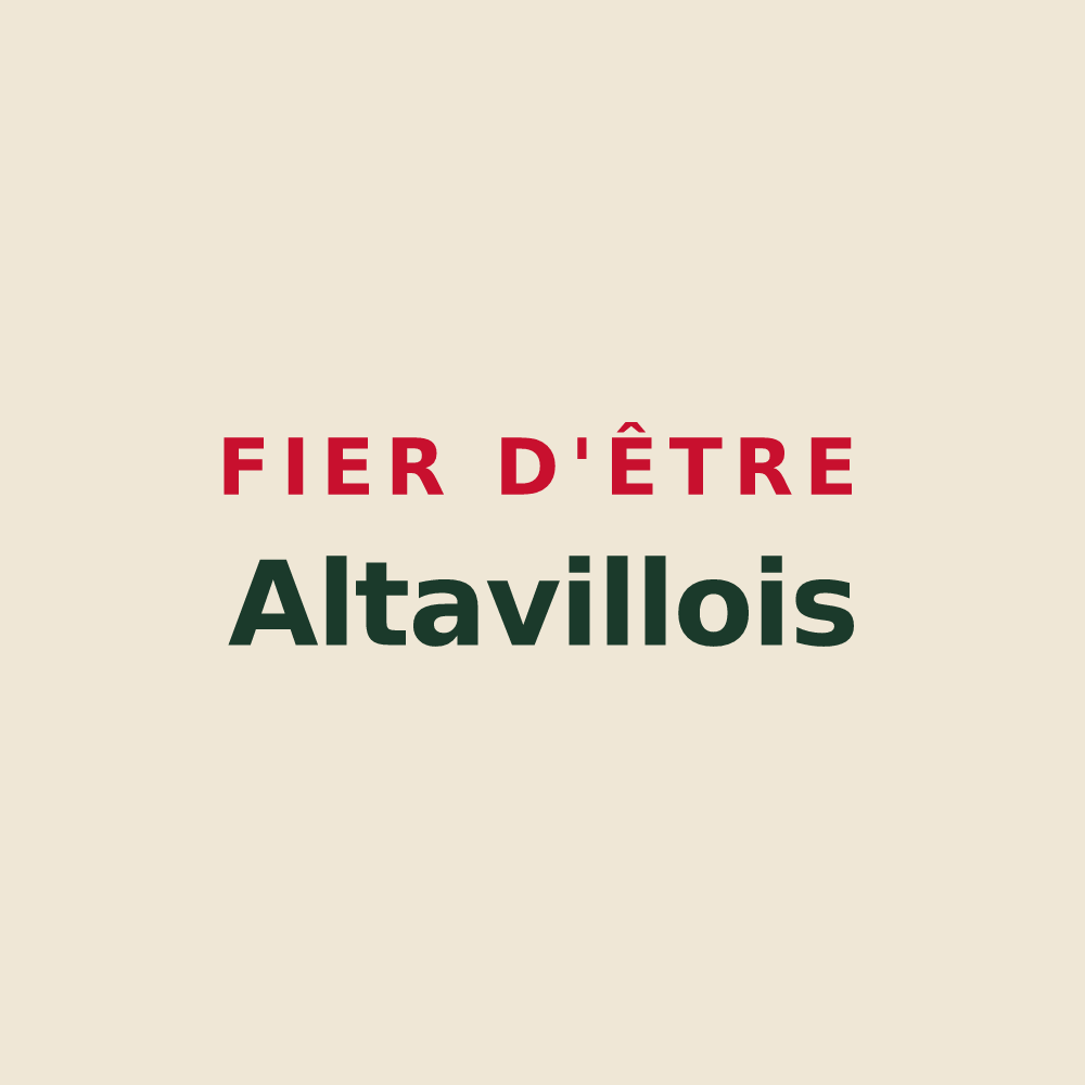 Tote bag « Fier d'être Altavillois » — design pour Hautvillers