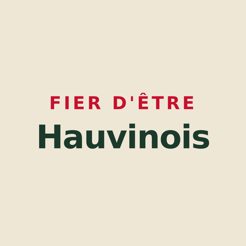 Tote bag « Fier d'être Hauvinois » — design pour Hauviné