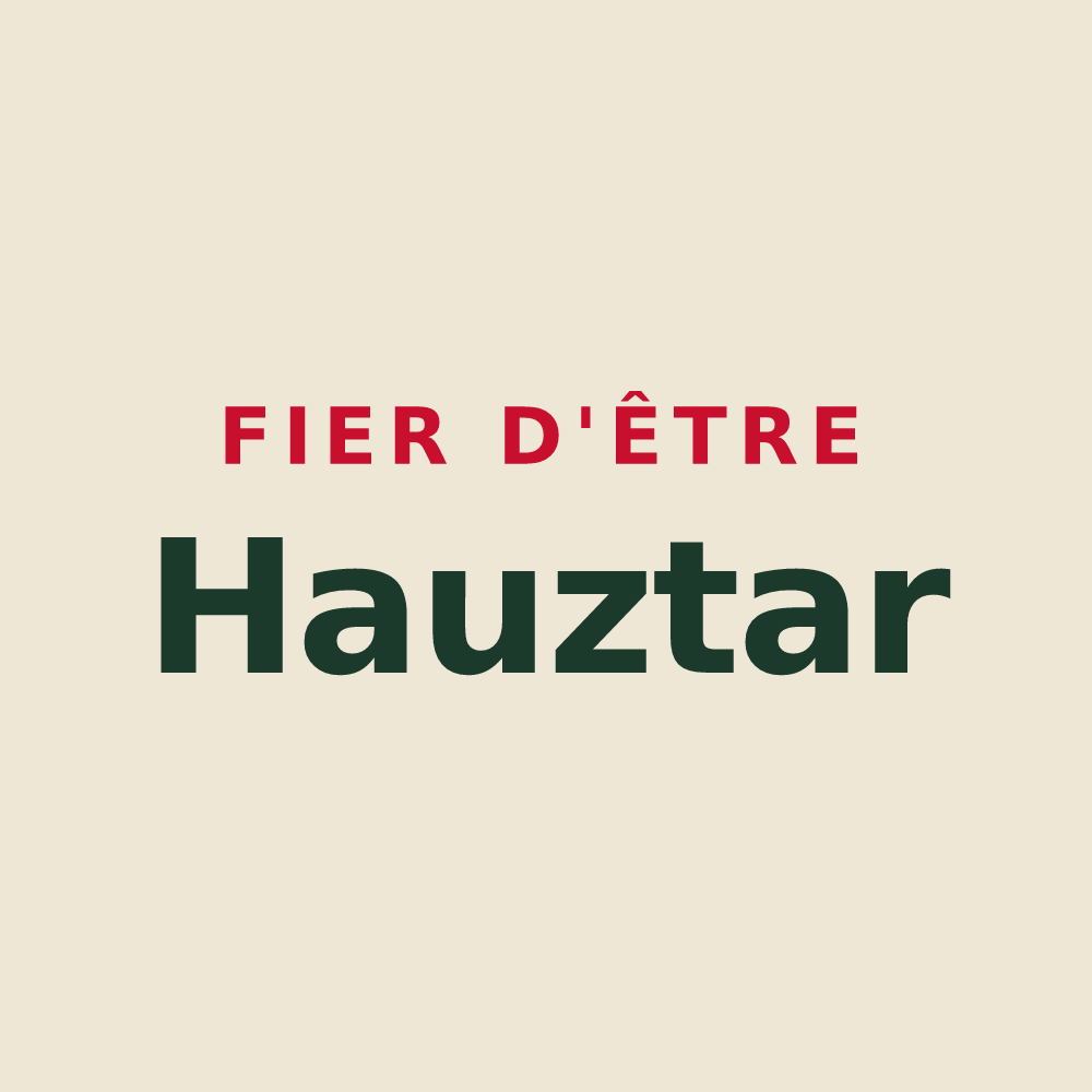 Tote bag « Fier d'être Hauztar » — design pour Haux