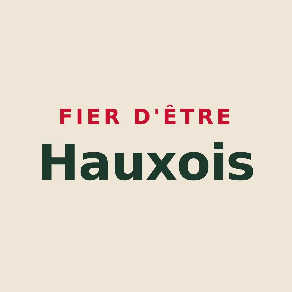 Tote bag « Fier d'être Hauxois » — design pour Haux