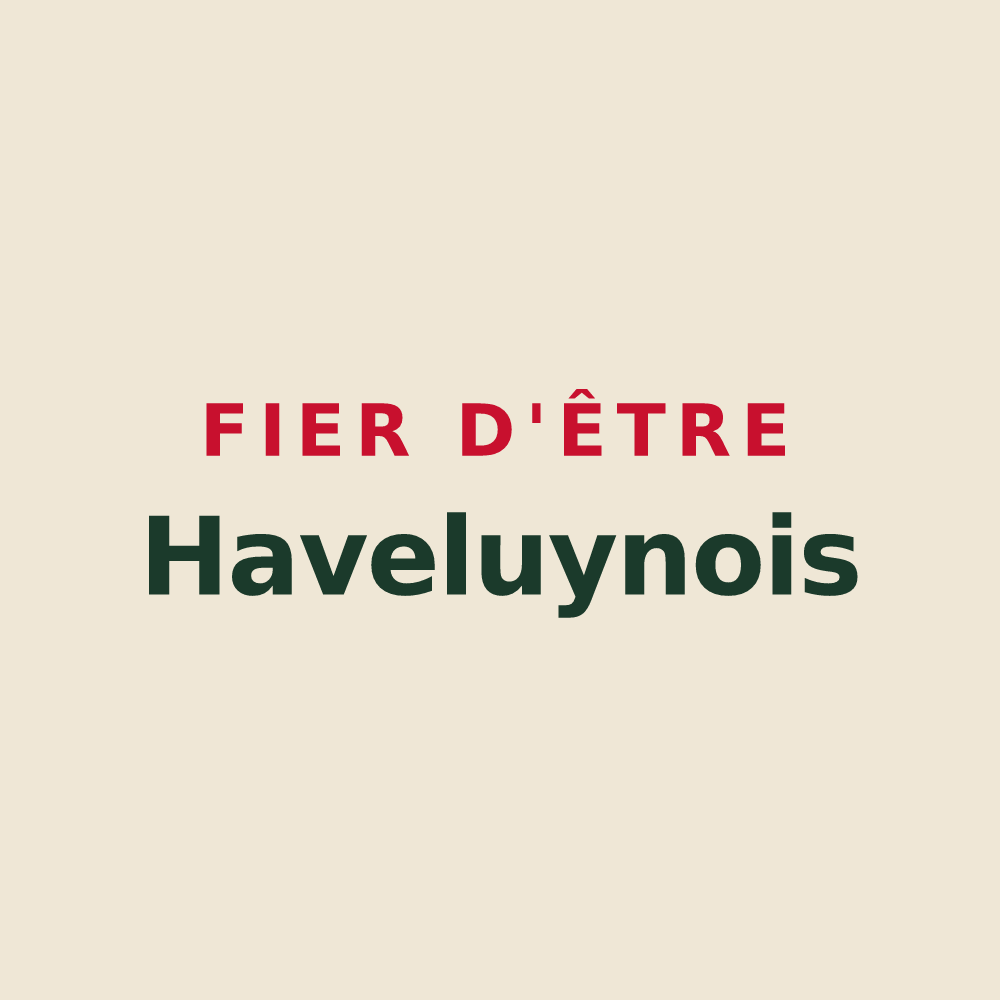 Tote bag « Fier d'être Haveluynois » — design pour Haveluy