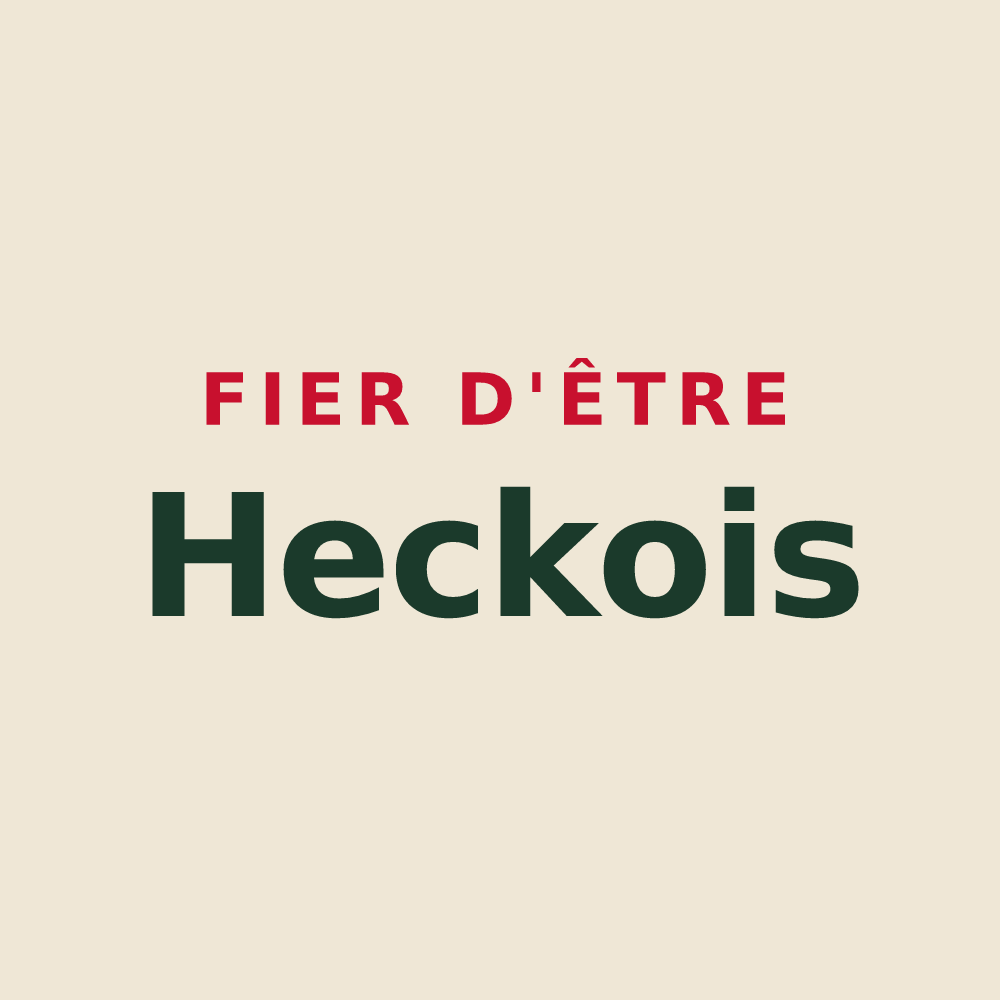 Tote bag « Fier d'être Heckois » — design pour Hecken