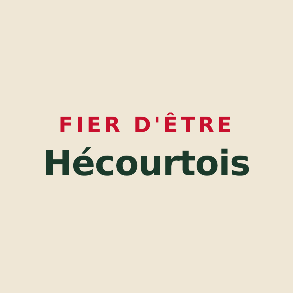 Tote bag « Fier d'être Hécourtois » — design pour Hécourt