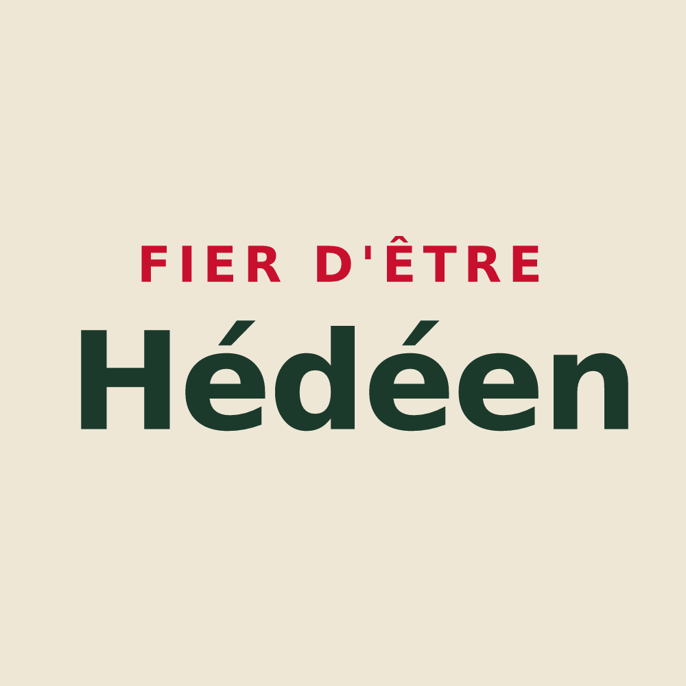 Tote bag « Fier d'être Hédéen » — design pour Hédé-Bazouges