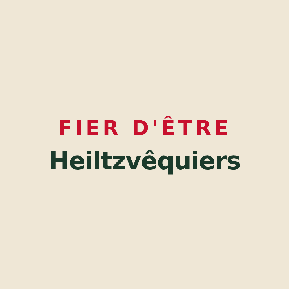 Tote bag « Fier d'être Heiltzvêquiers » — design pour Heiltz-l'Évêque