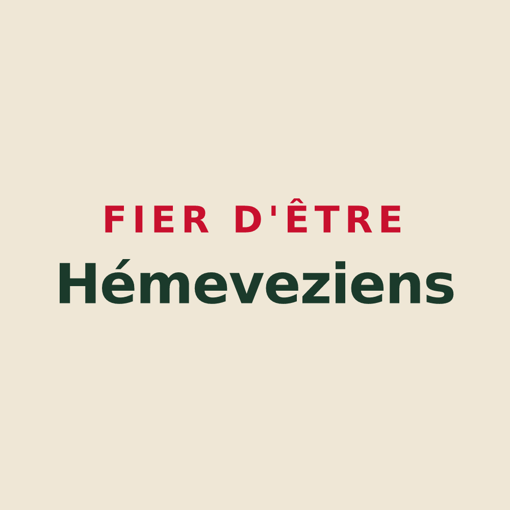 Tote bag « Fier d'être Hémeveziens » — design pour Hémevez