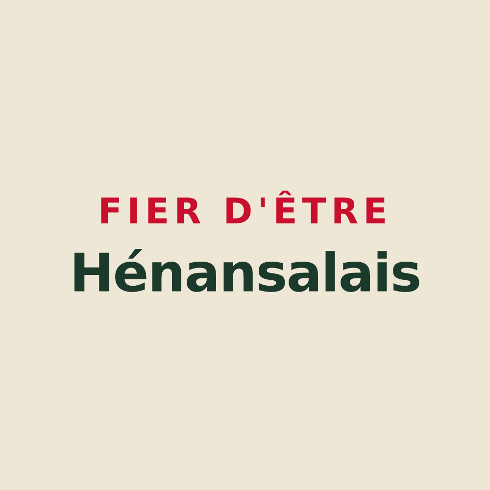 Tote bag « Fier d'être Hénansalais » — design pour Hénansal