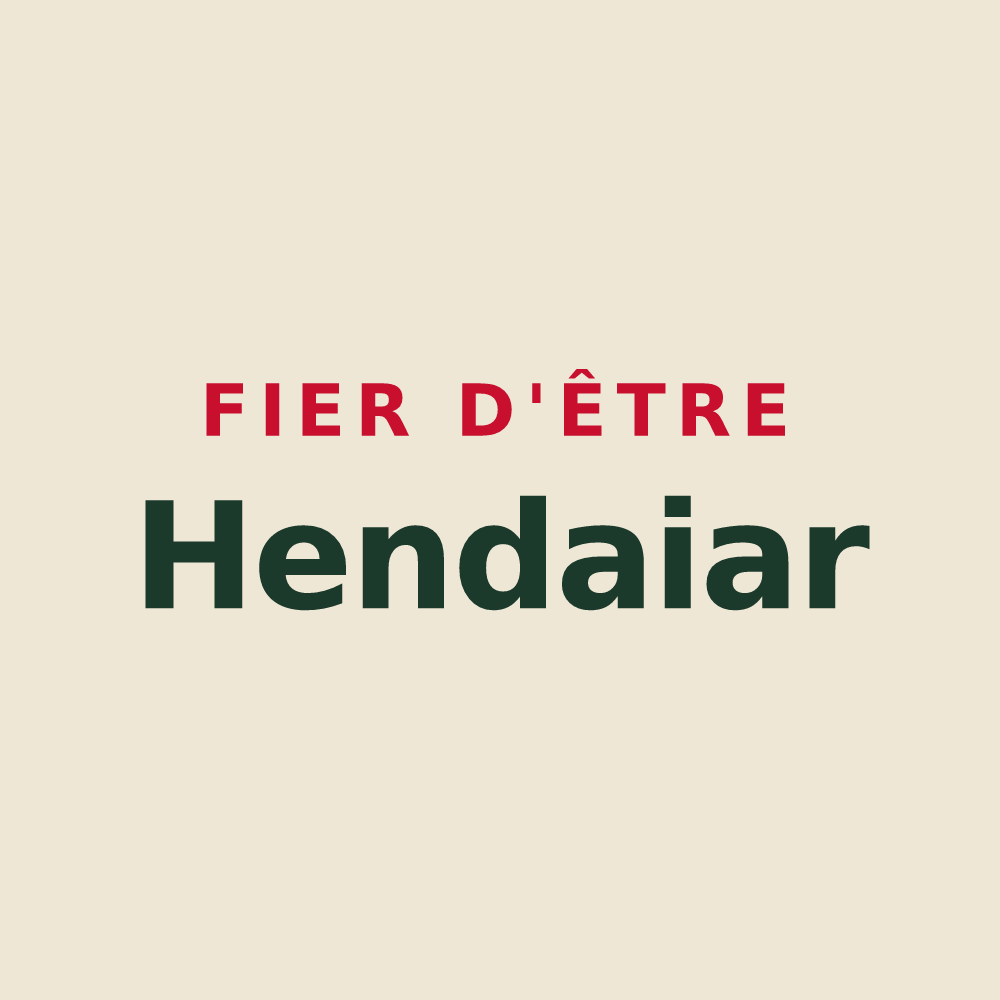 Tote bag « Fier d'être Hendaiar » — design pour Hendaye