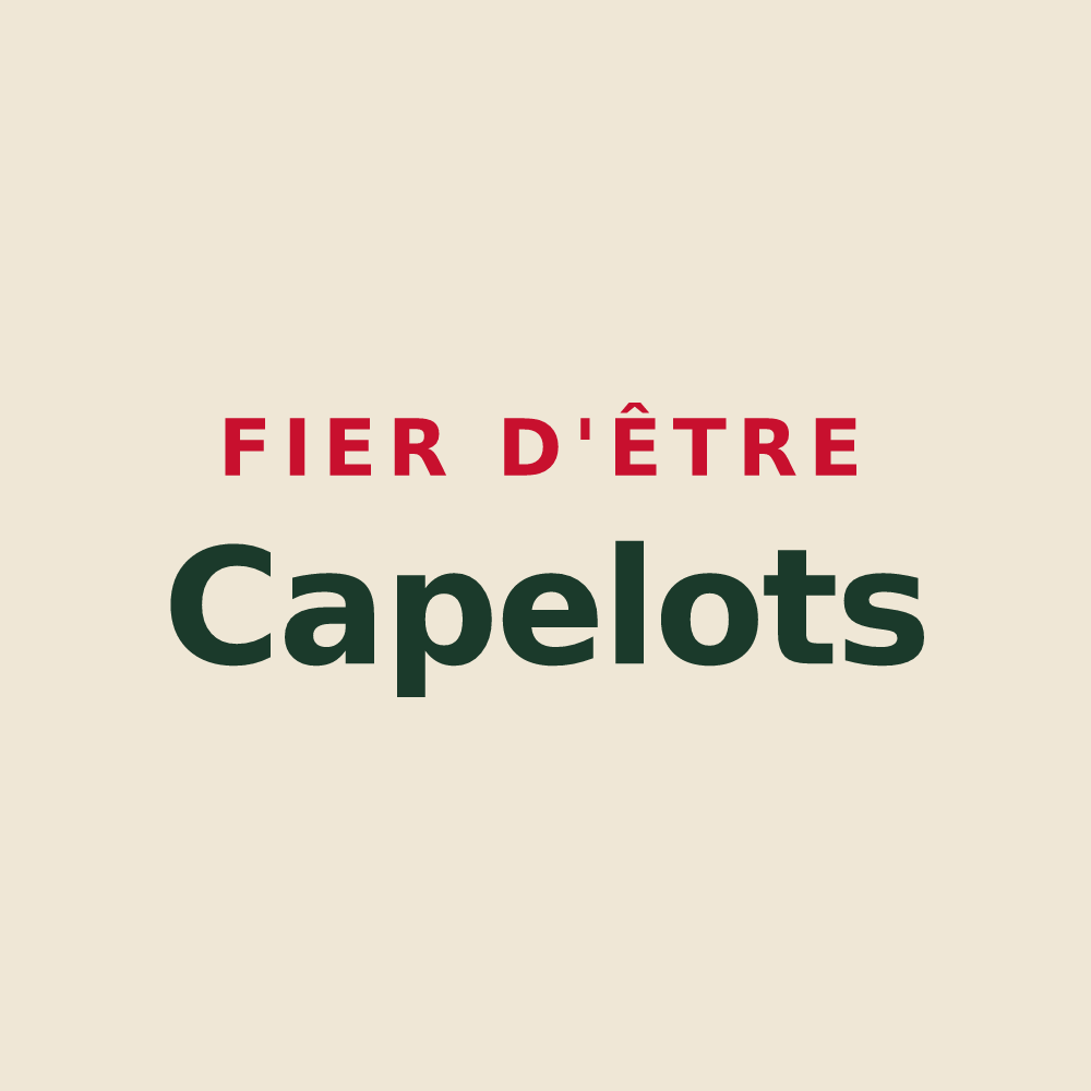 Tote bag « Fier d'être Capelots » — design pour Hendecourt-lès-Cagnicourt