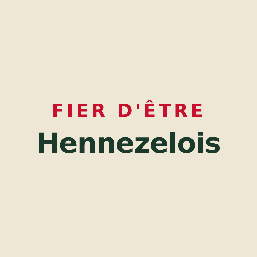 Tote bag « Fier d'être Hennezelois » — design pour Hennezel
