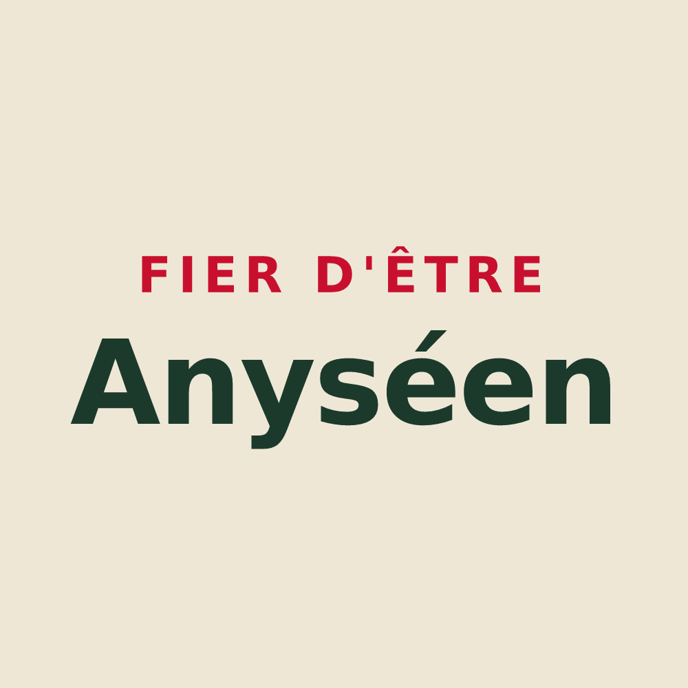 Tote bag « Fier d'être Anyséen » — design pour Hennezis