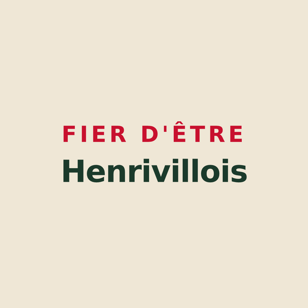 Tote bag « Fier d'être Henrivillois » — design pour Henriville