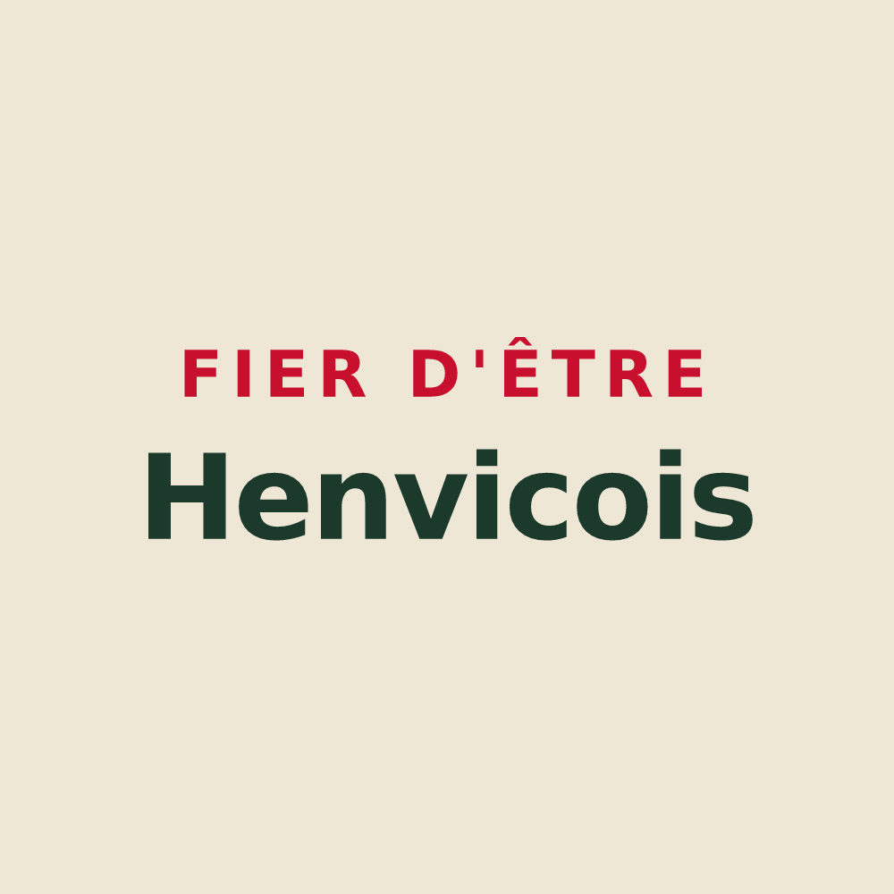 Tote bag « Fier d'être Henvicois » — design pour Henvic