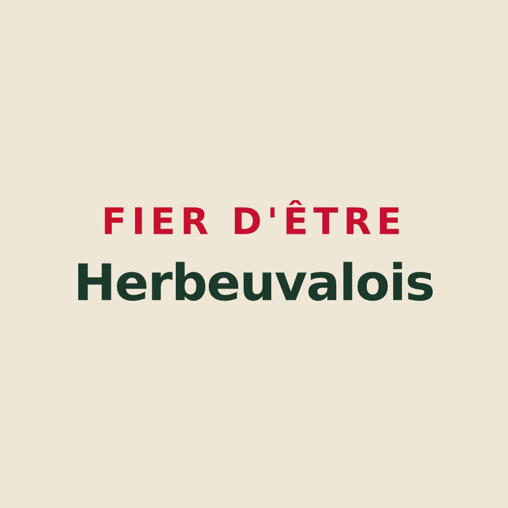 Tote bag « Fier d'être Herbeuvalois » — design pour Herbeuval