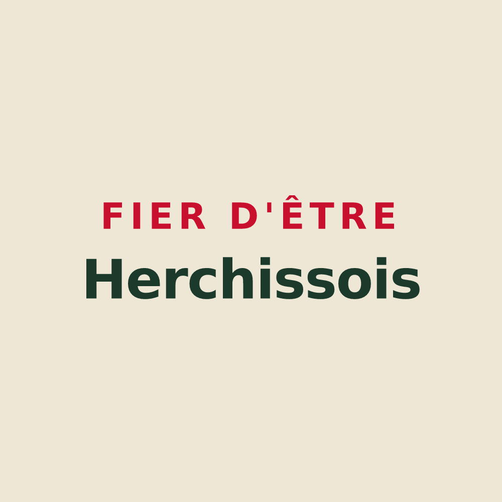 Tote bag « Fier d'être Herchissois » — design pour Herchies