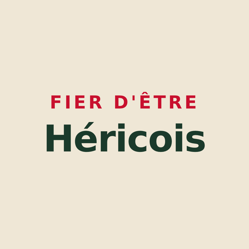 Tote bag « Fier d'être Héricois » — design pour Héric