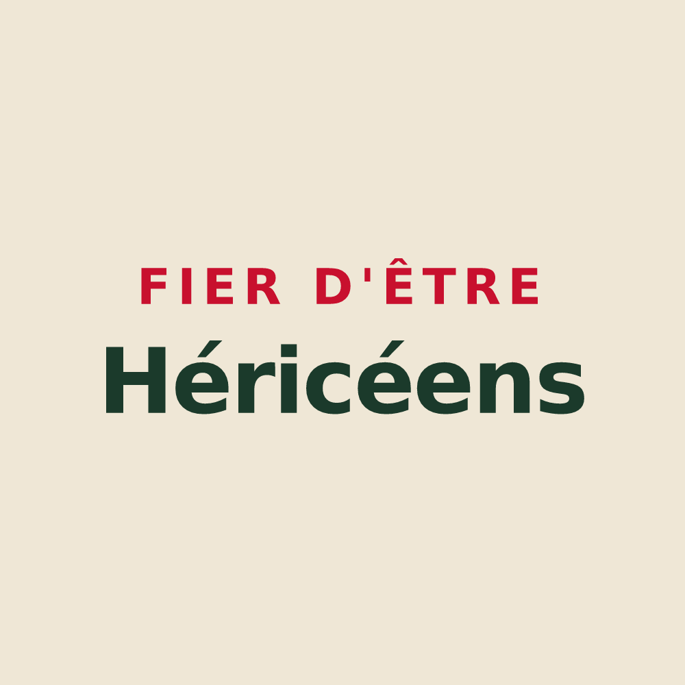 Tote bag « Fier d'être Héricéens » — design pour Héricy