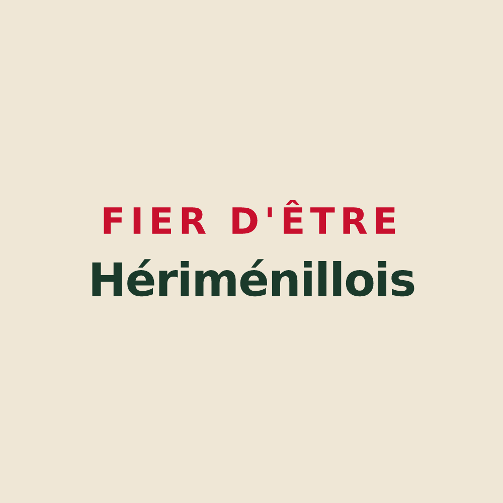 Tote bag « Fier d'être Hériménillois » — design pour Hériménil