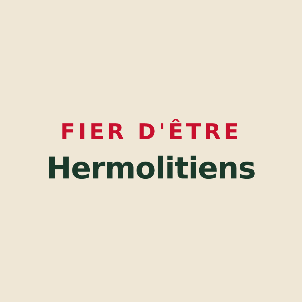 Tote bag « Fier d'être Hermolitiens » — design pour Hermeray