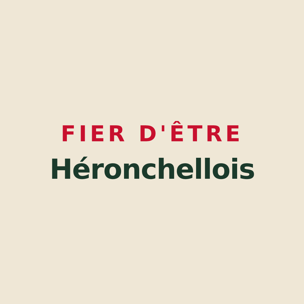 Tote bag « Fier d'être Héronchellois » — design pour Héronchelles