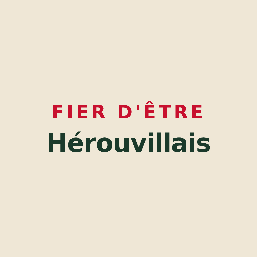Tote bag « Fier d'être Hérouvillais » — design pour Hérouville-Saint-Clair
